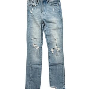 Abercrombie & Fitch Light Blue High Rise Jeans, 25